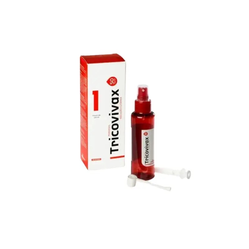Tricovivax 50 mg/ml Solução Cutânea 100ml Tricovivax 50 mg/ml Solução Cutânea 100ml