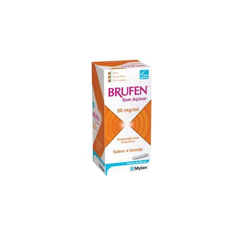 Brufen Sem Açúcar 20 mg/ml xarope 200 ml