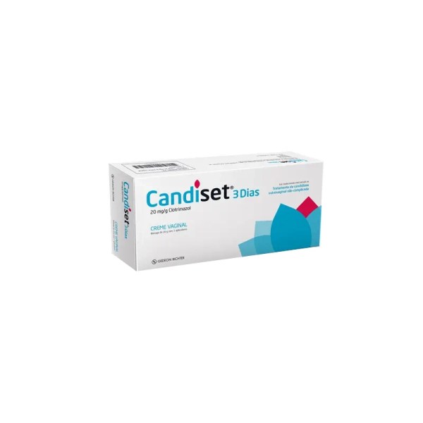 Candiset 3 dias 20 mg/g Creme vaginal 20 g Candiset 3 dias 20 mg/g Creme vaginal 20 g