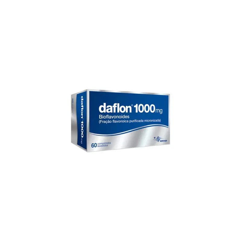 Daflon 1000mg x60 comprimidos mastigáveis Daflon 1000mg x60 comprimidos mastigáveis