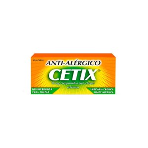 Cetix 10 mg x14 Comprimidos para chupar Cetix 10 mg x14 Comprimidos para chupar