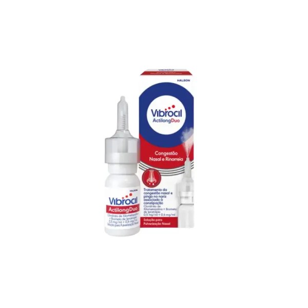 Vibrocil ActilongDuo 0.5mg/ml + 0.6mg/ml 10ml Vibrocil ActilongDuo 0.5mg/ml + 0.6mg/ml 10ml