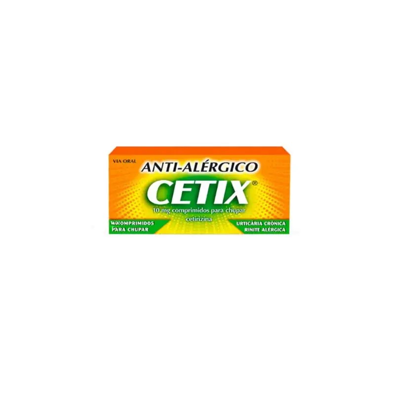 Cetix 10 mg x21 Comprimidos para chupar