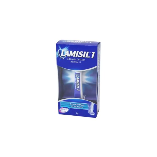 Lamisil 1 10mg/g-4 g x 1 solução cutânea Lamisil 1 10mg/g-4 g x 1 solução cutânea