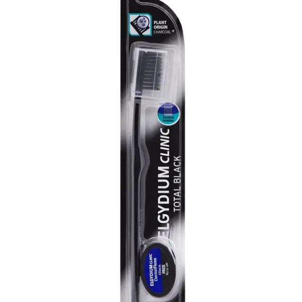 Elgydium Clinic Escova Dentes Total Black Edition Elgydium Clinic Escova Dentes Total Black Edition