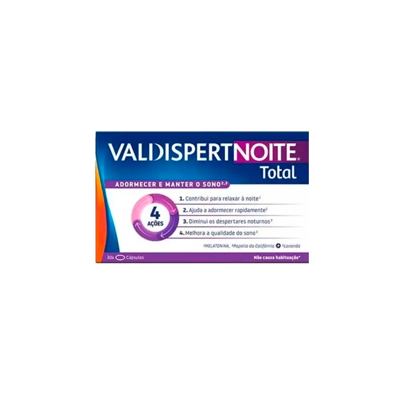Valdispert Noite Total x30 Cápsulas Valdispert Noite Total x30 Cápsulas