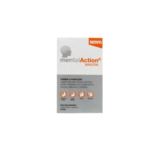 MentalAction Adultos 30 Cápsulas + 30 Comprimidos MentalAction Adultos 30 Cápsulas + 30 Comprimidos