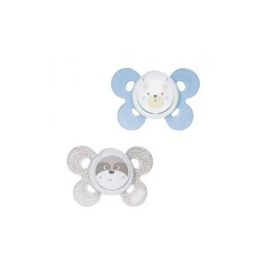Chicco Chupetas Physio Comfort em Silicone 0-6m+ x2- Boy Chicco Chupetas Physio Comfort em Silicone 0-6m+ x2- Boy