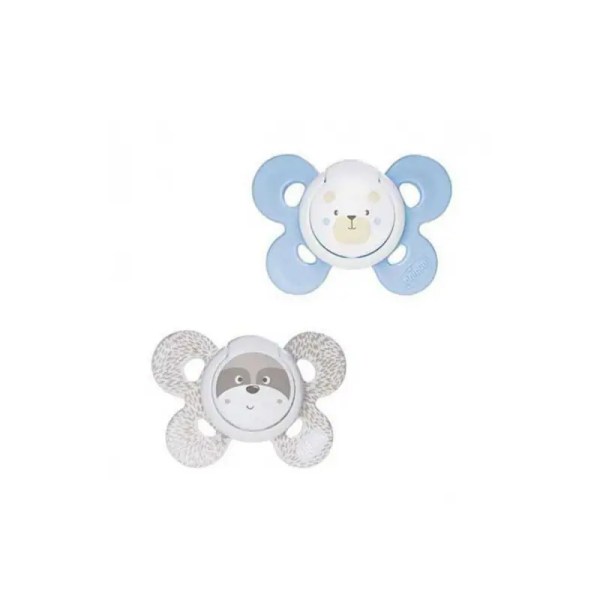 Chicco Chupetas Physio Comfort em Silicone 0-6m+ x2- Boy Chicco Chupetas Physio Comfort em Silicone 0-6m+ x2- Boy