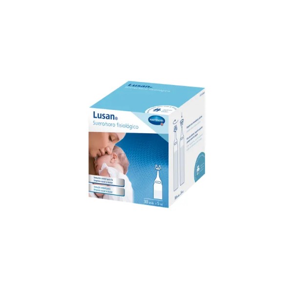 Hartmann Lusan Soro Fisiológico Estéril 5ml x30 Hartmann Lusan Soro Fisiológico Estéril 5ml x30