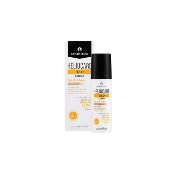 Heliocare 360º Oil Free Gel SPF50+ Bronze Mate 50 ml Heliocare 360º Oil Free Gel SPF50+ Bronze Mate 50 ml