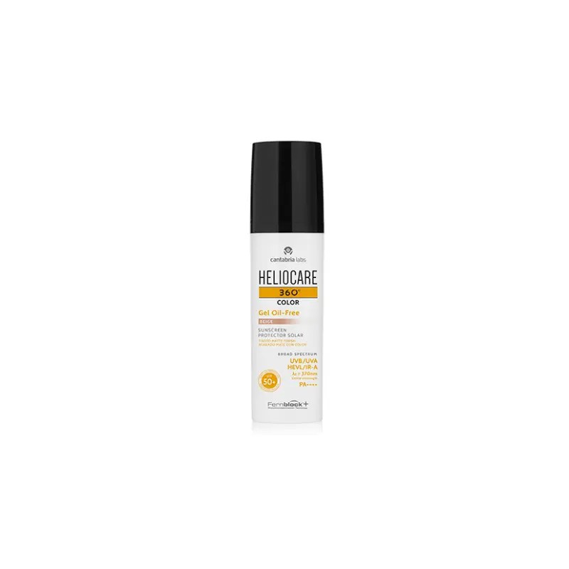 Heliocare 360 Oil Free Gel SPF50+ Beige Mate Heliocare 360 Oil Free Gel SPF50+ Beige Mate