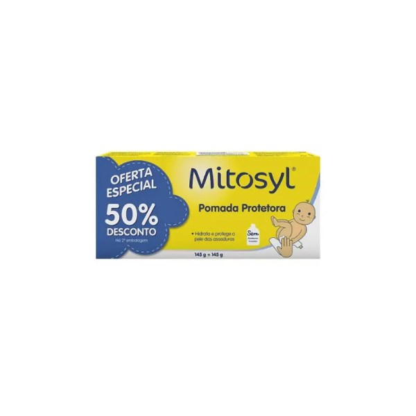 Mitosyl Pomada Protetora 145g ( 50% na 2ª Embalagem) Mitosyl Pomada Protetora 145g ( 50% na 2ª Embalagem)