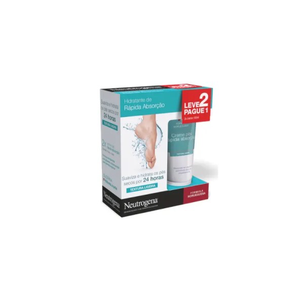 Neutrogena Creme Pés Rápida Absorção Promoção 2x100ml Neutrogena Creme Pés Rápida Absorção Promoção 2x100ml