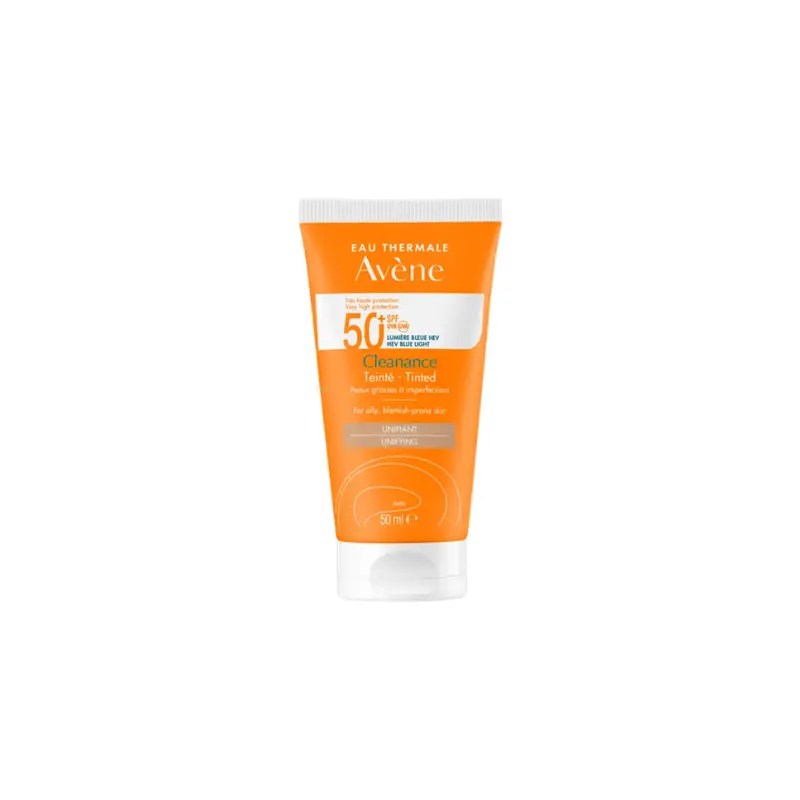 Avène Protetor Solar Cleanance Spf50+ com Cor 50ml