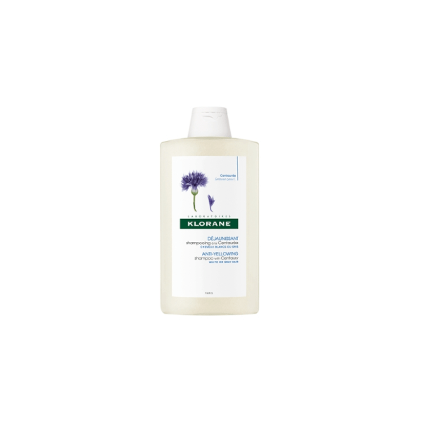 Klorane Champô Cabelo Grisalho de Centáurea 400ml Klorane Champô Cabelo Grisalho de Centáurea 400ml