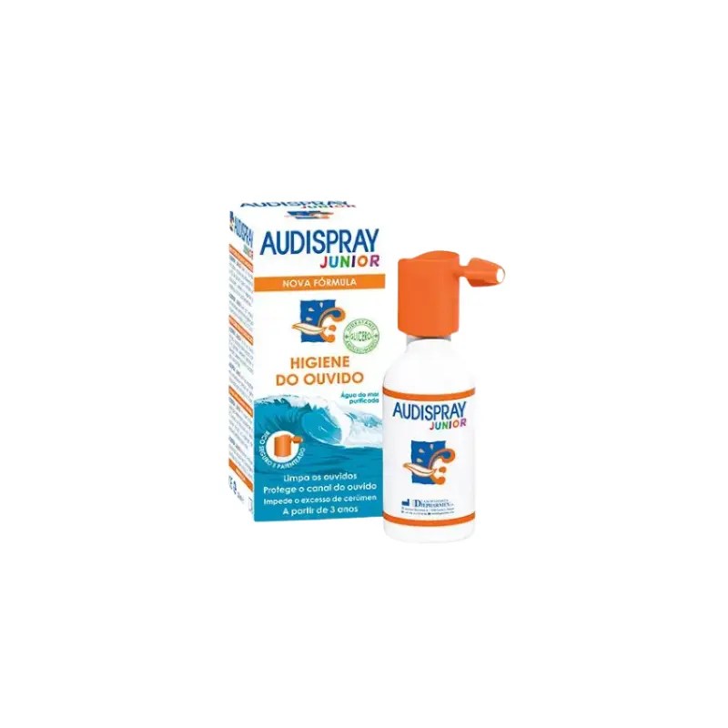 Audispray Junior Solução Otológica Água Mar 25 ml
