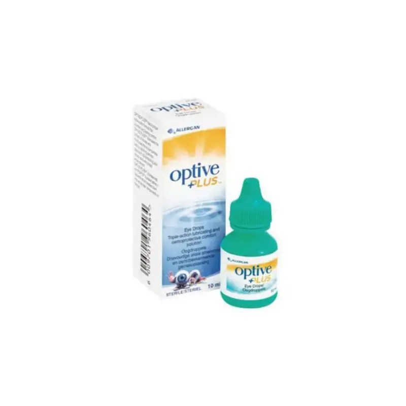 Optive Plus Solução Oftálmica Lubrificante 10 ml