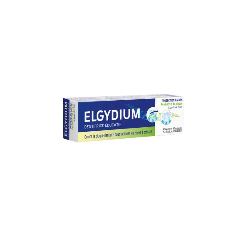 Elgydium Dentífrico Revelador de Placa Bacteriana Educativo 50ml