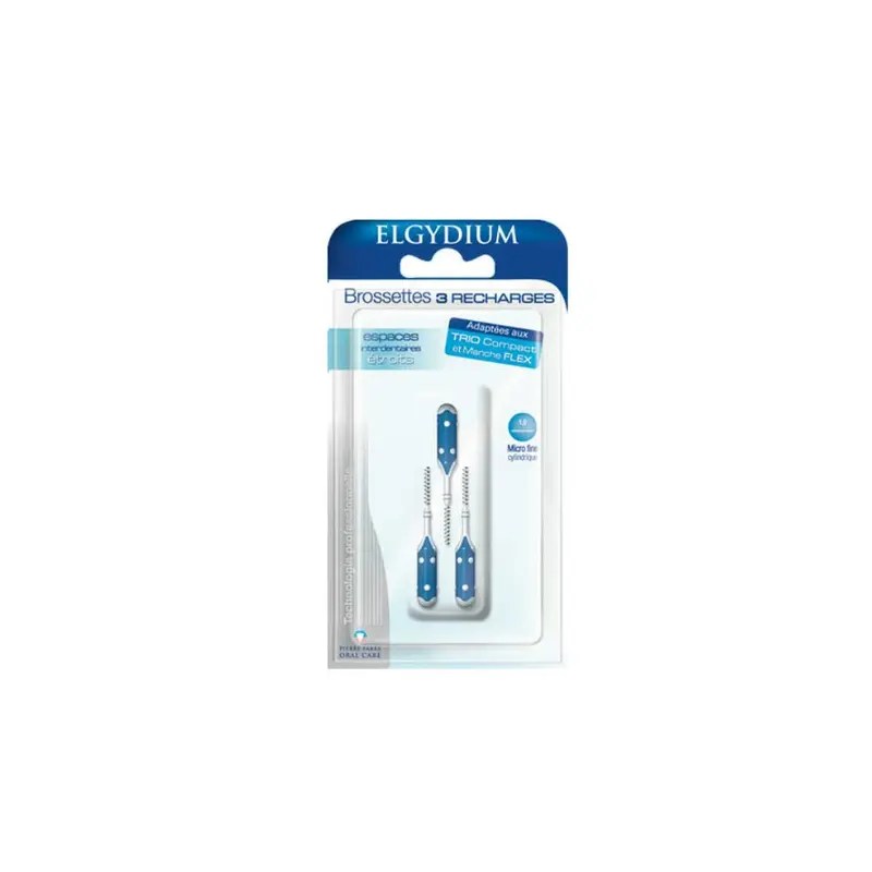 Elgydium Clinic Escovil Recarg Azul 3