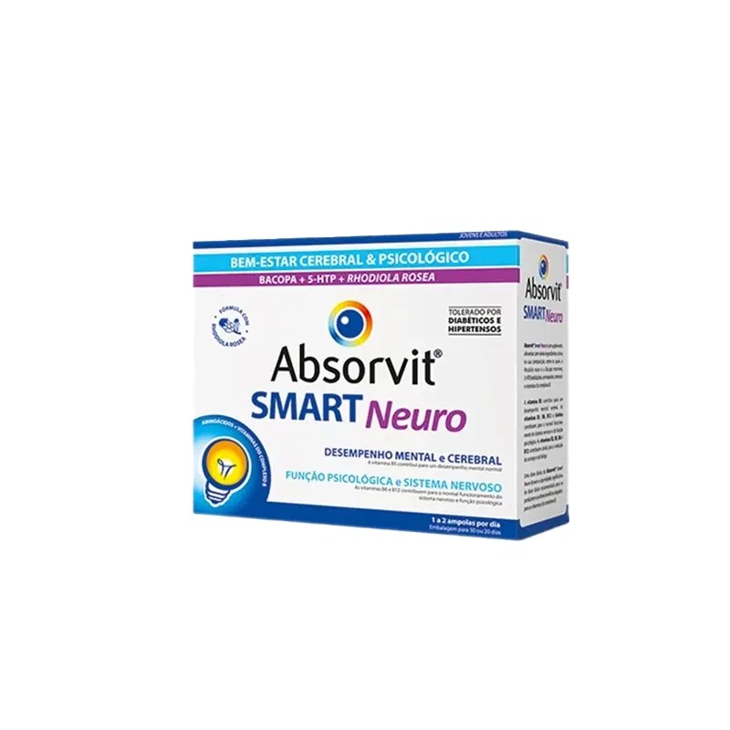 Absorvit Smart Neuro 30 Cápsulas