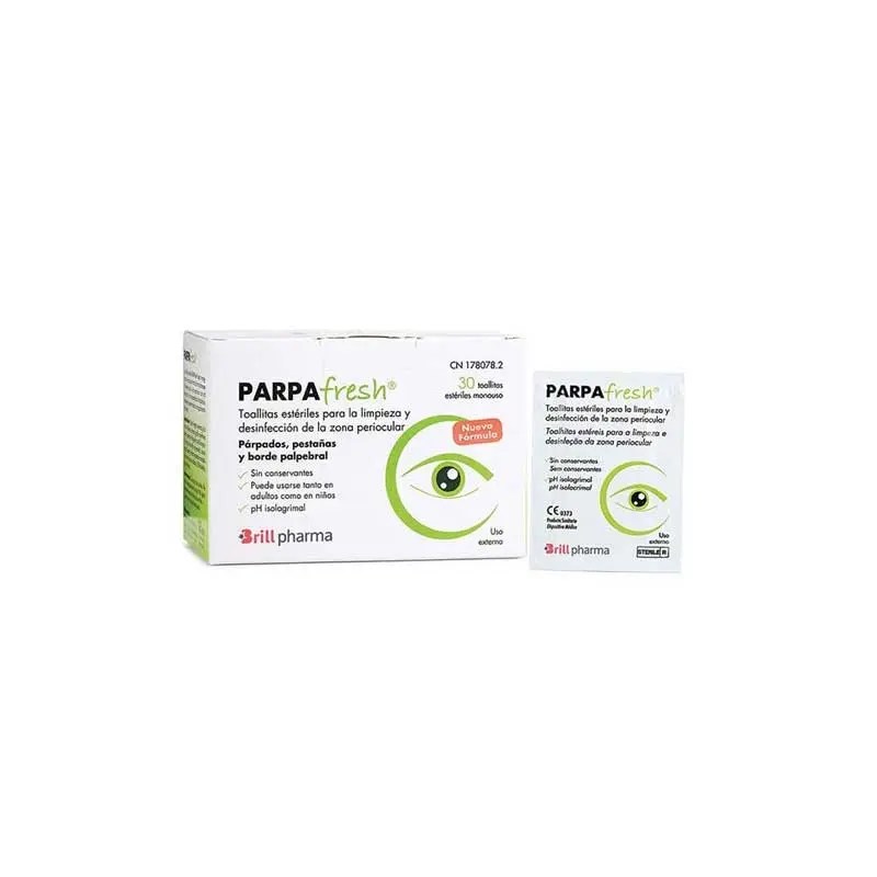 Parpafresh Toalhitas de Limpeza Periocular x30