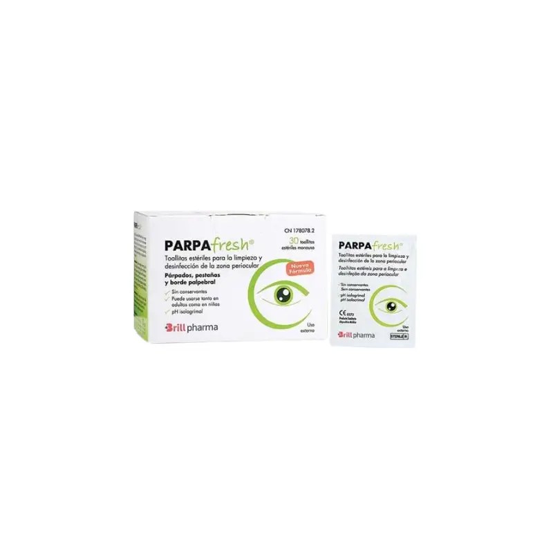 Parpafresh Toalhitas de Limpeza Periocular x6