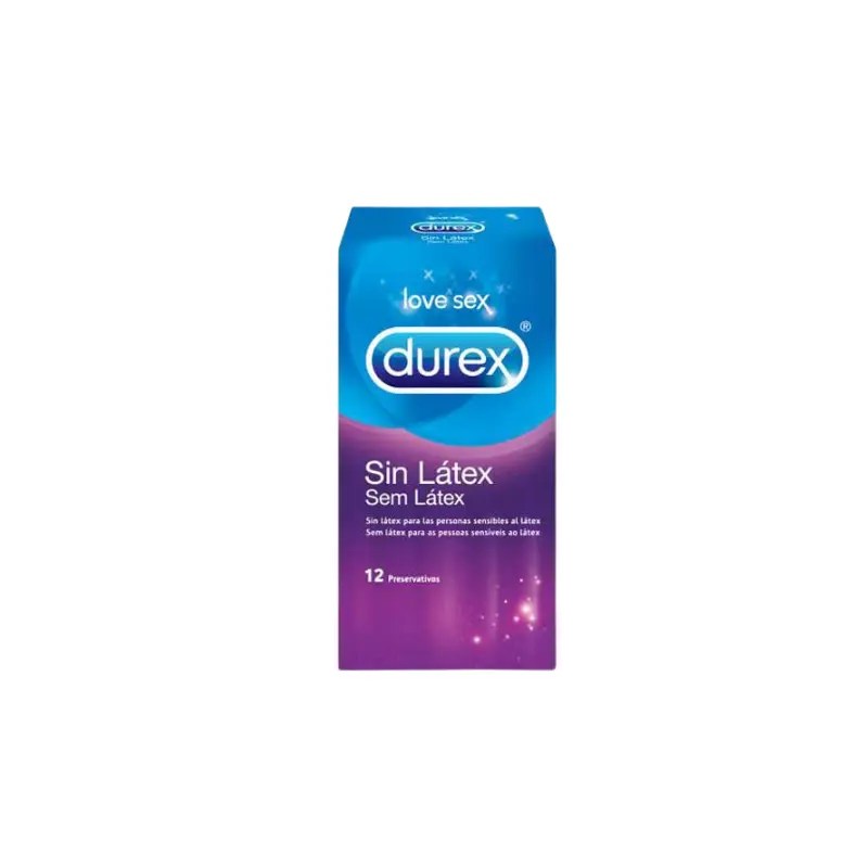 Durex Preservativos sem Látex x12 Durex Preservativos sem Látex x12