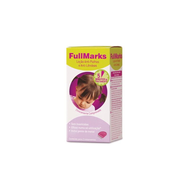 FullMarks Loção Anti-Piolhos e Anti-Lêndeas 100ml FullMarks Loção Anti-Piolhos e Anti-Lêndeas 100ml