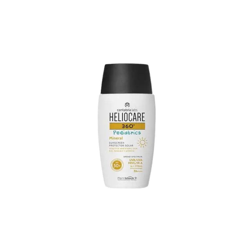 Heliocare 360º Pediátrico Mineral Pele Sensível Atópica SPF50+ 50ml