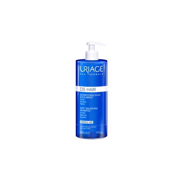 Uriage DS Champô Suave Equilíbrio 500ml Uriage DS Champô Suave Equilíbrio 500ml
