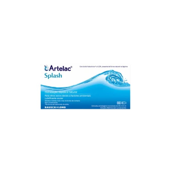 Artelac Splash Monodose Colirio 0,5mlx30 Artelac Splash Monodose Colirio 0,5mlx30