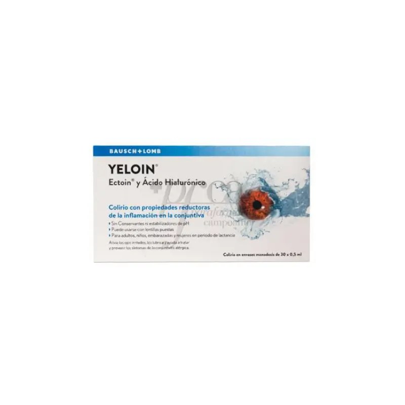 Yeloin Colírio Monodoses 0,5ml x30