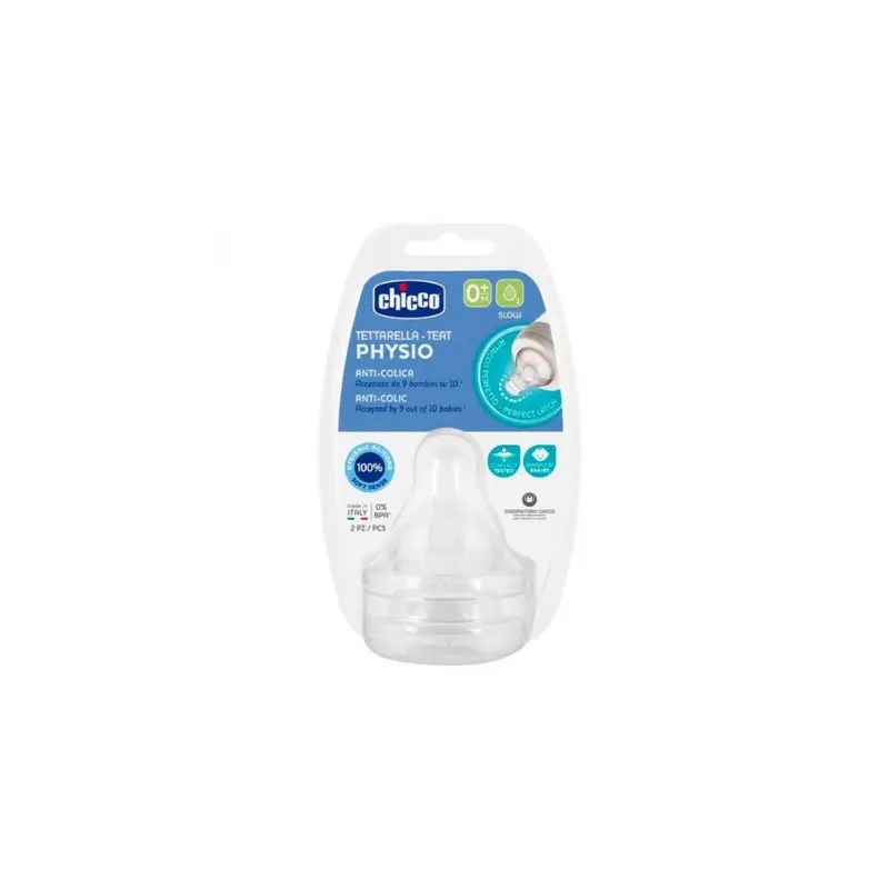 Chicco Tetina P5 Silicone Fluxo Normal 0M+