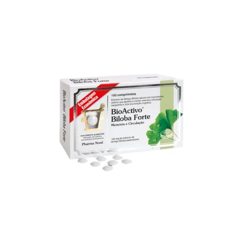 Bioactivo Biloba Forte Forte 100mg x150 comprimidos
