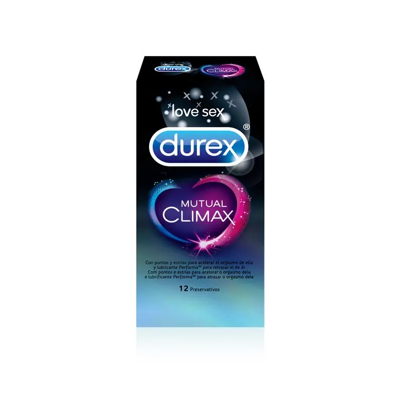 Durex Preservativos Mutual Climax x12 Durex Preservativos Mutual Climax x12