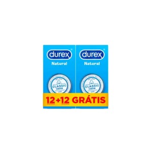 Durex Natural Plus x12 Preservativos + Oferta 2ª Embalagem Durex Natural Plus x12 Preservativos + Oferta 2ª Embalagem