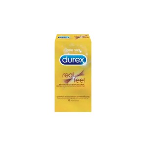 Durex Real Feel Preservativos x12 Durex Real Feel Preservativos x12