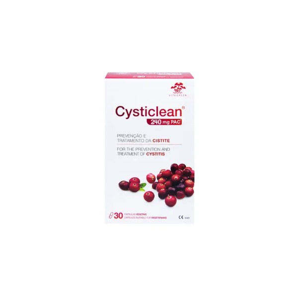 Cysticlean 240 mg PAC x 30 Cápsulas Cysticlean 240 mg PAC x 30 Cápsulas