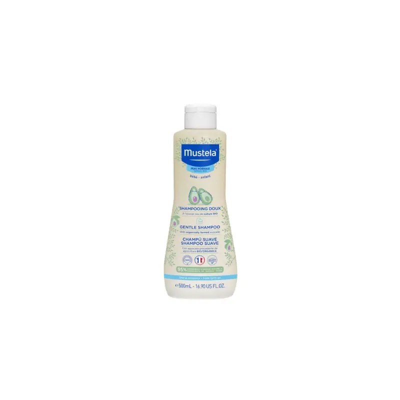 Mustela Pure Champô Suave Bebé 500ml Mustela Pure Champô Suave Bebé 500ml