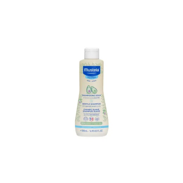 Mustela Pure Champô Suave Bebé 500ml Mustela Pure Champô Suave Bebé 500ml