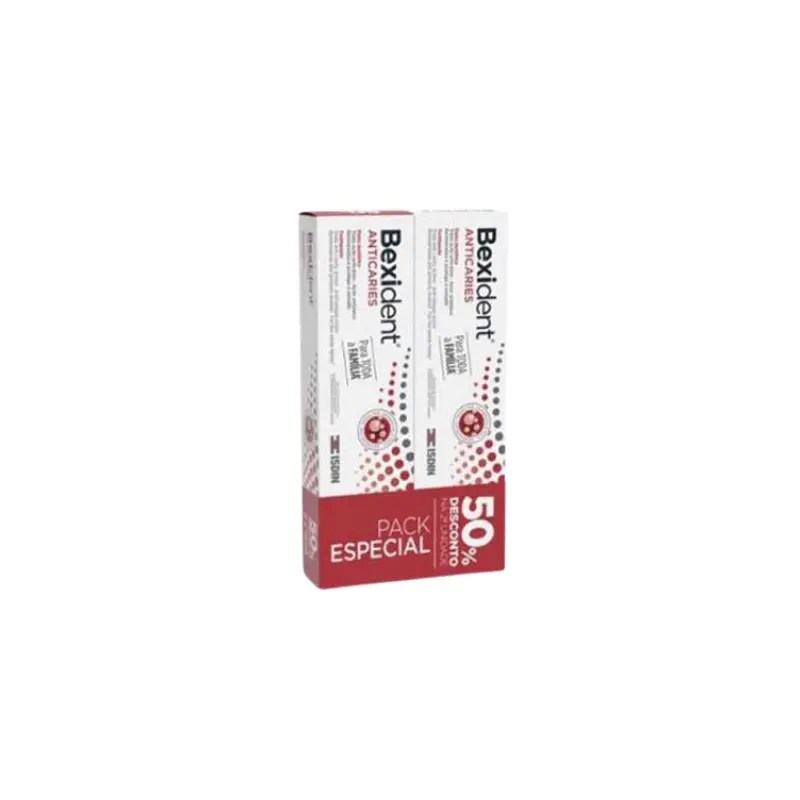 Bexident Anti-Cáries Pasta de Dentes 2x75ml