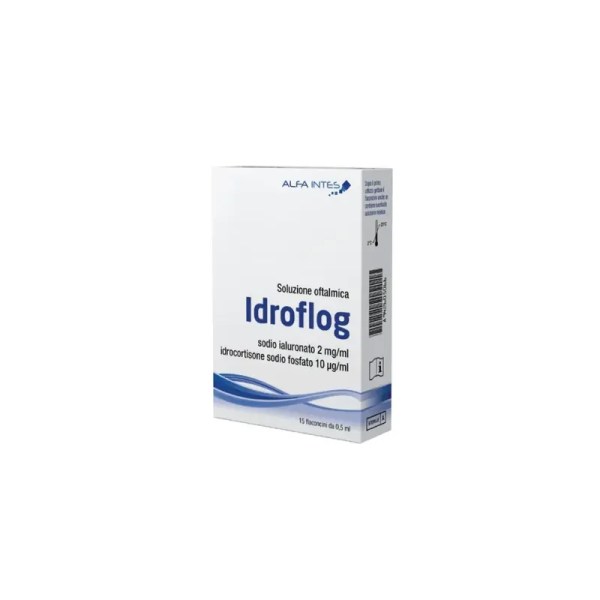 Idroflog Solução Oftálmica Monodoses 0,5ml x15 Idroflog Solução Oftálmica Monodoses 0,5ml x15