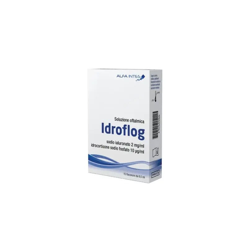 Idroflog Solução Oftálmica Monodoses 0,5ml x15 Idroflog Solução Oftálmica Monodoses 0,5ml x15