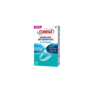 Corega Ortodont Pastilhas de Limpeza x36 Corega Ortodont Pastilhas de Limpeza x36