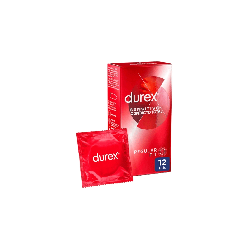 Durex Sensitivo Contacto Total Preservativo x12 Durex Sensitivo Contacto Total Preservativo x12