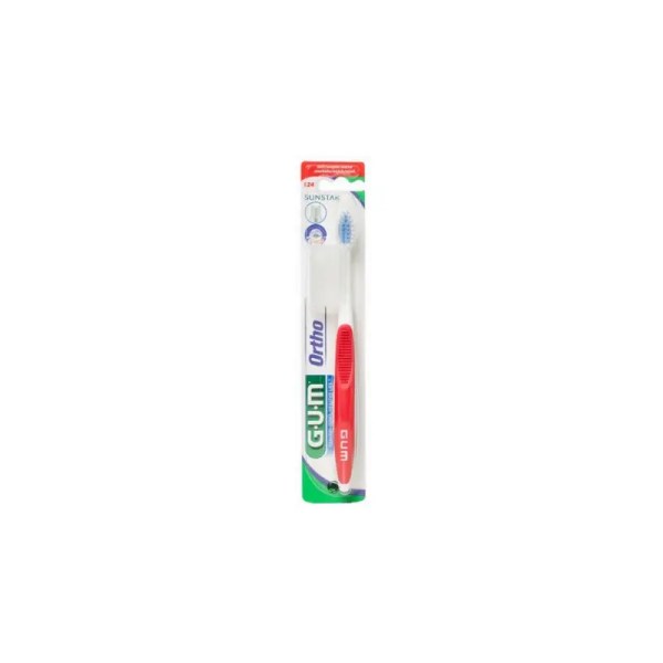 Gum Escova de Dentes Ortodôntica Média 124 Gum Escova de Dentes Ortodôntica Média 124
