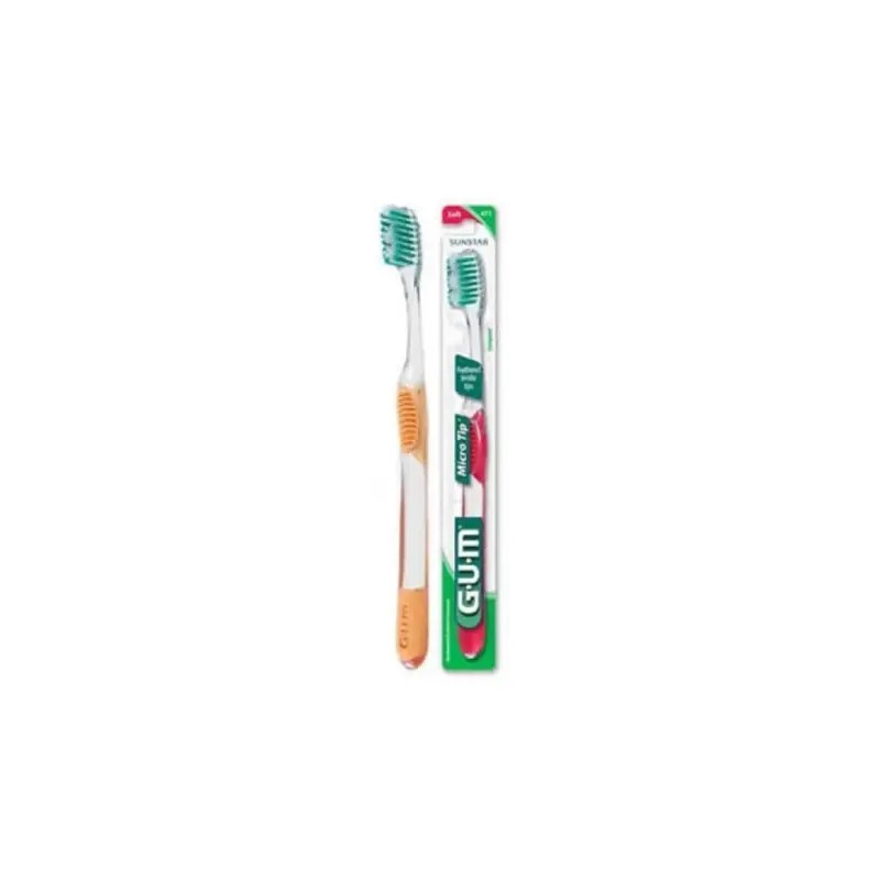 Gum Escova de Dentes Compacta Suave 471 Micro Tip Gum Escova de Dentes Compacta Suave 471 Micro Tip