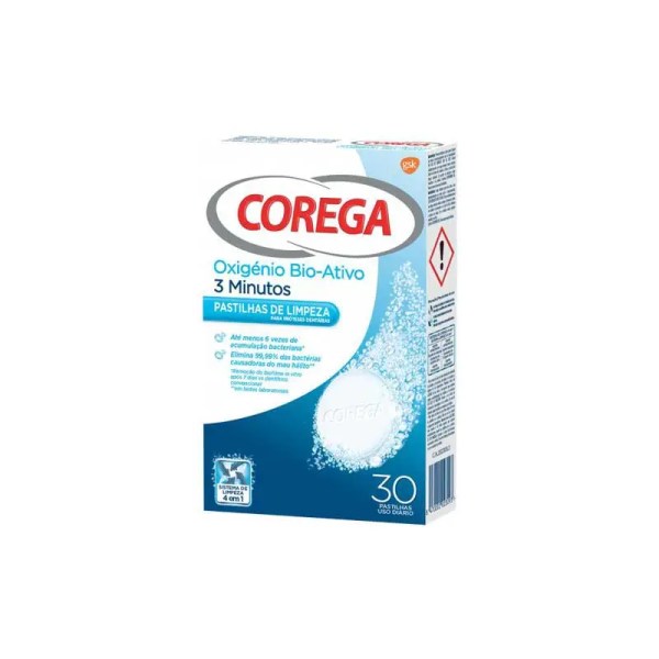Corega Bio Activo Pst Protese x30 Corega Bio Activo Pst Protese x30