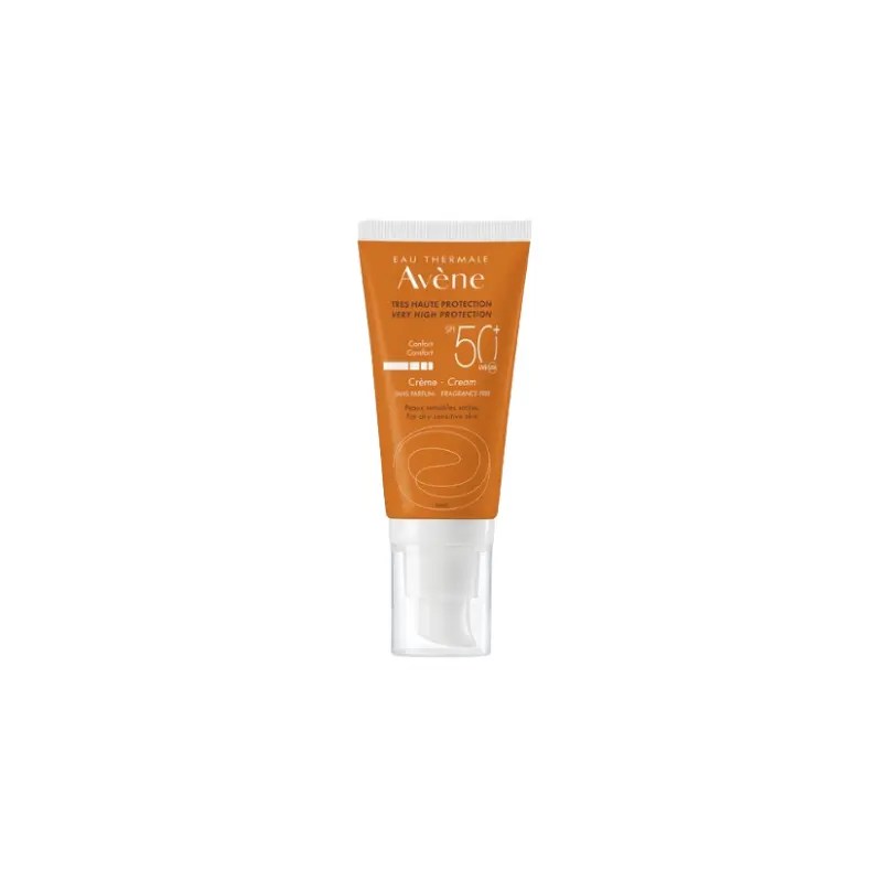 Avène Solar Creme SPF50+ sem Perfume 50ml Avène Solar Creme SPF50+ sem Perfume 50ml